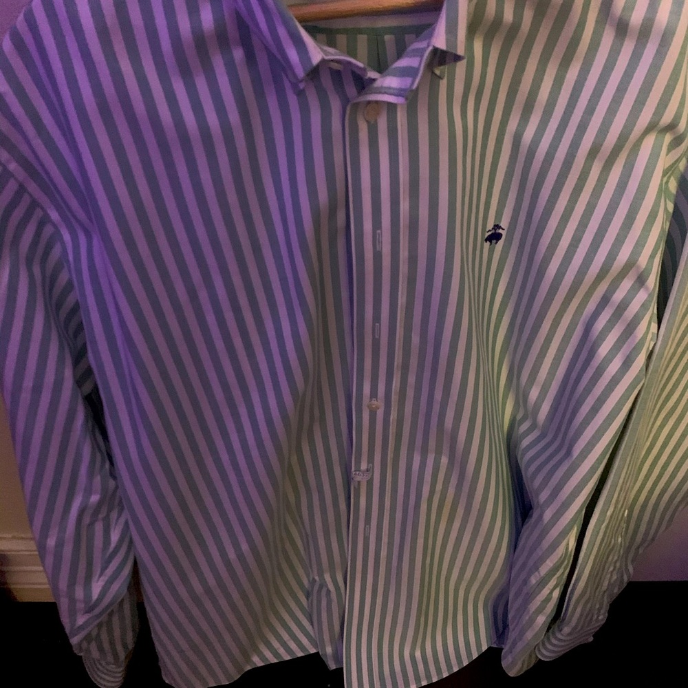 Men’s XL Brooks Brothers Candy Cane color shirt
